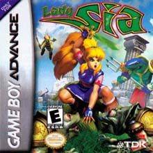 Lady Sia box art for GameBoy Advance